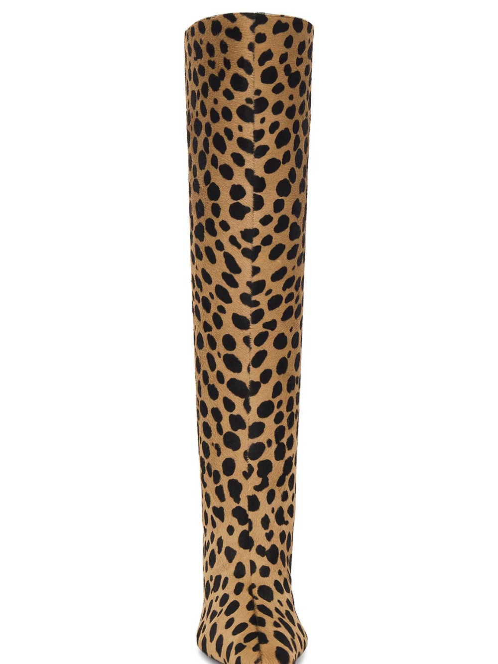 KHAITE Ona Knee High Boot 55mm - CAMEL/BLACK / IT 39.5 - Picture 3 of 4